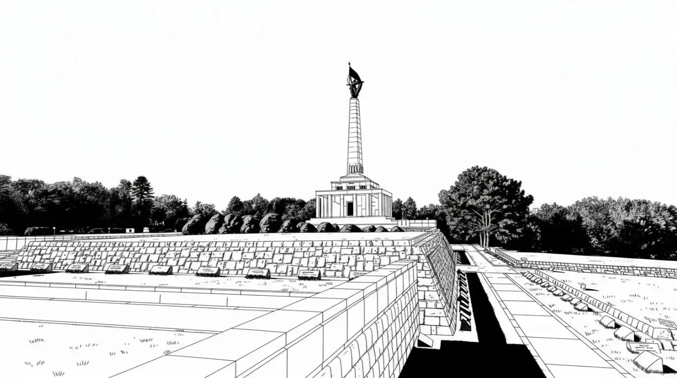 Slavín Memorial: The Elegance of Contrast in Metal