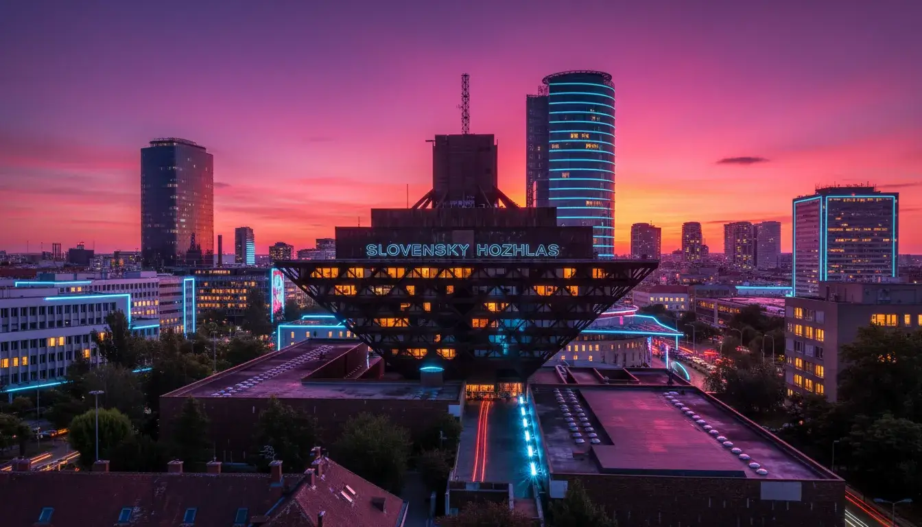 Slovak Radio: The Inverted Pyramid in Cyberpunk Metal