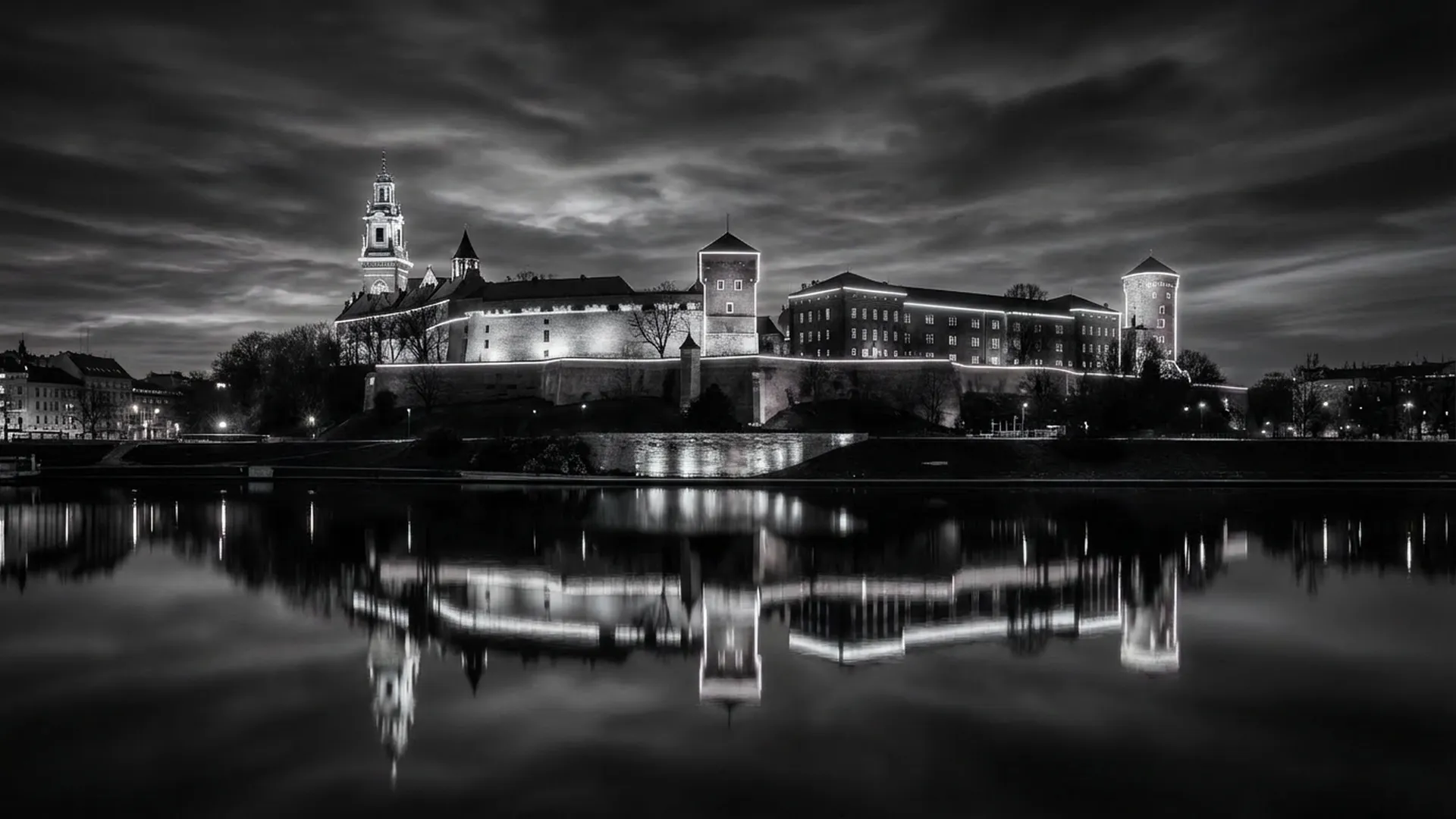 Wavel castle - Krakow Noir Collection - Metal Plate