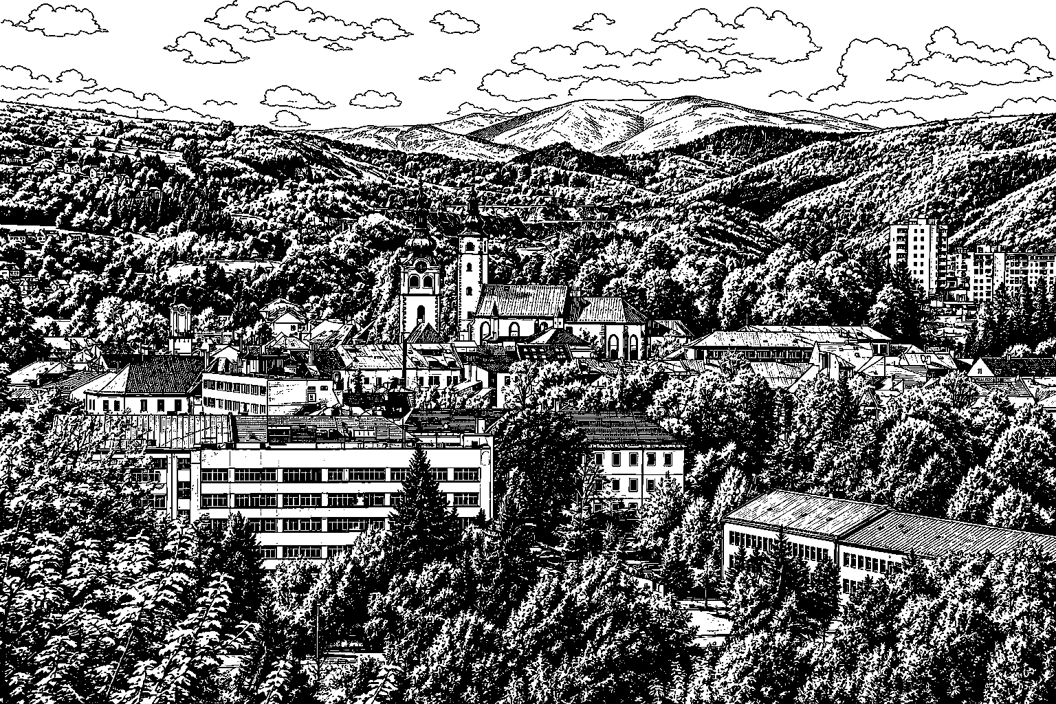 Banská Bystrica – Old Town Beneath the Mountains