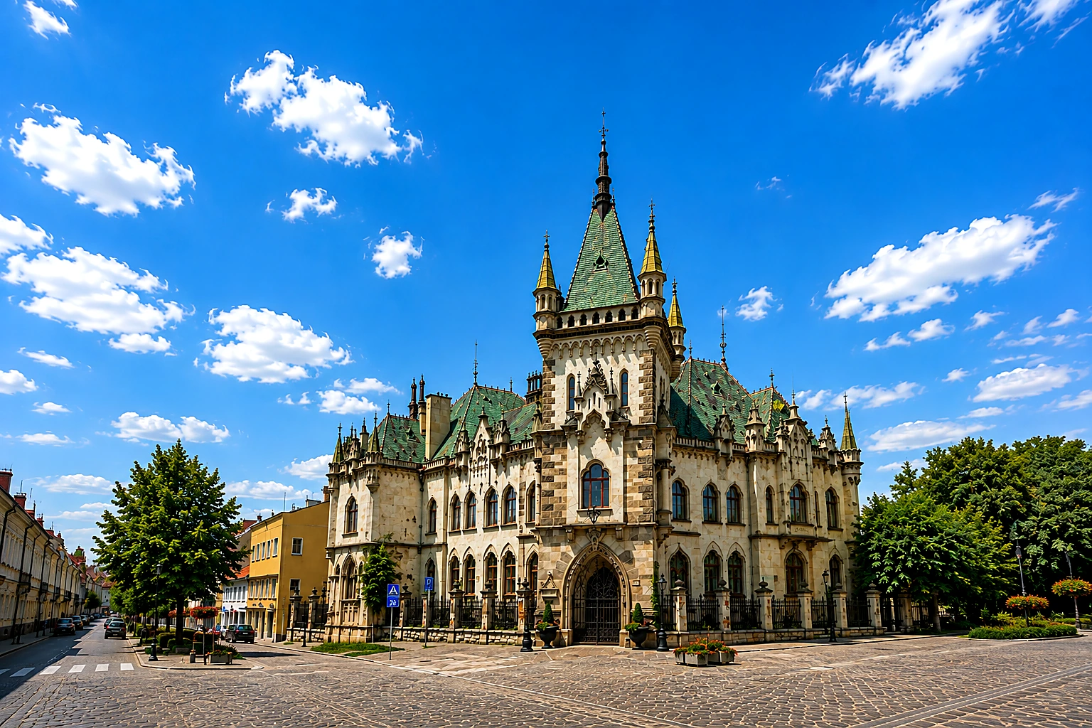 Košice Jakab’s Palace Natural – Metal Plaque