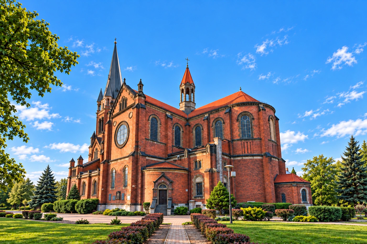 Sosnowiec Cathedral — Natural Sublimation Plaque